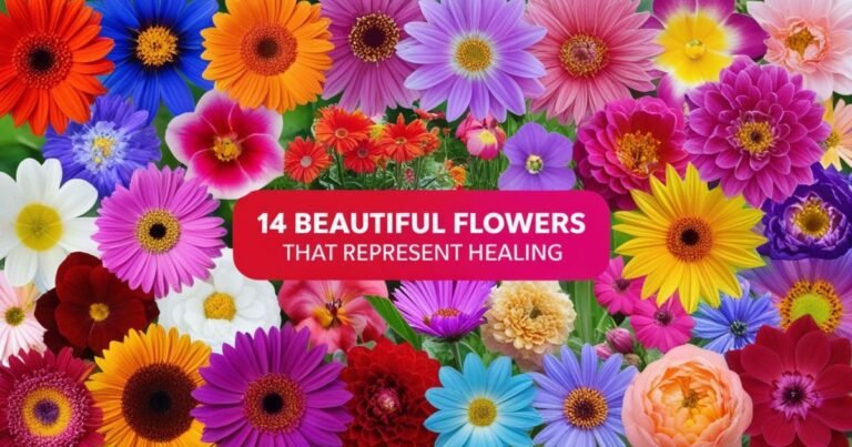 14 Beautiful Flowers That Represent Healing