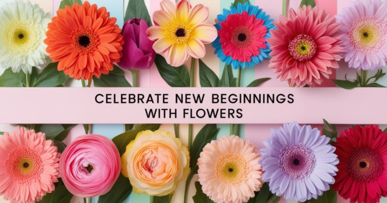 Celebrate New Beginnings with Flowers: An Ultimate Guide