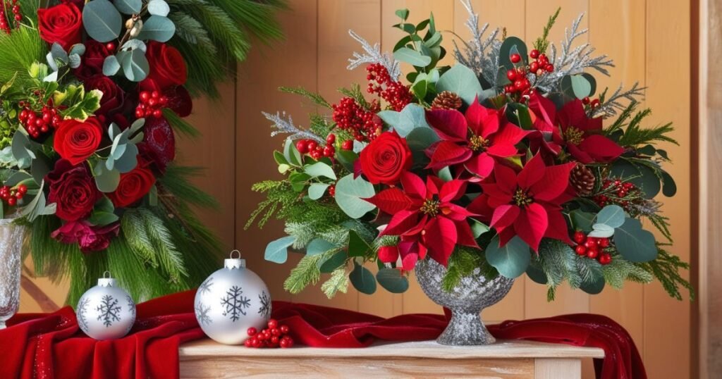 Christmas Flower Arrangement Ideas