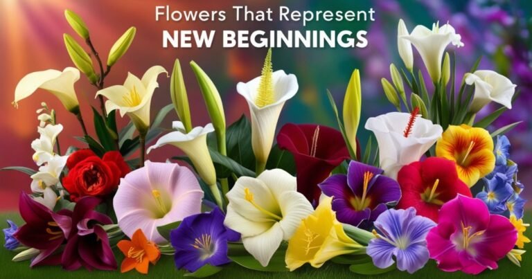  Flowers That Represent New Beginnings