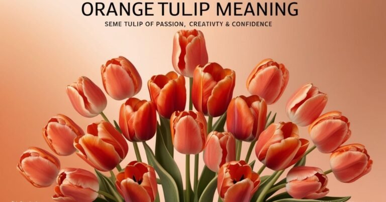 Orange Tulip Meaning: Symbolism And Significance