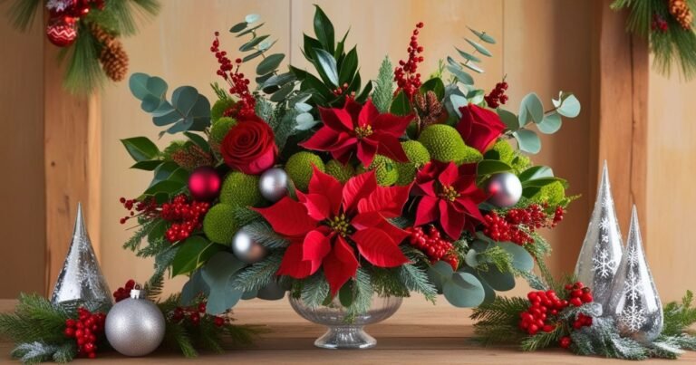 Top Creative Christmas Flower Arrangement Ideas for a Festive Home