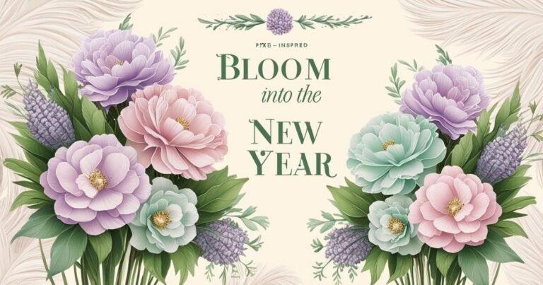 Bloom into the New Year: Heartwarming Flower Arrangements